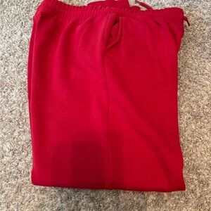 Zenana Outfitters Red Track Pants